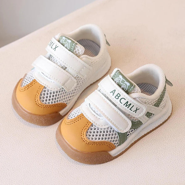 2025 Summer Sport Shoes For Children Mesh Fabric Breathable Kid's Sneakers Ergonomics Soft-soled Boy's Girl's Running Shoes