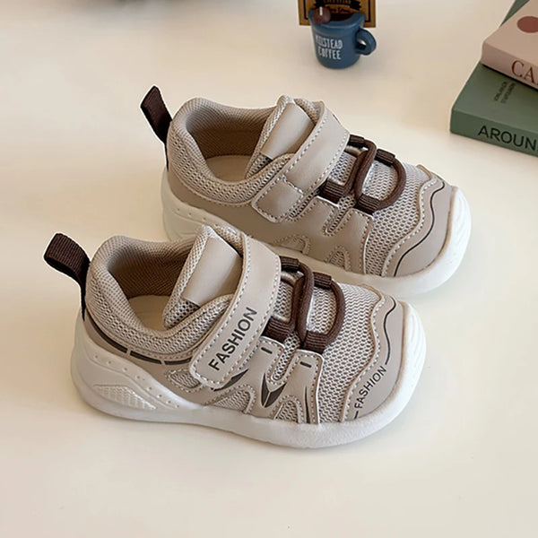 PU Leather Sport Shoes For Children 2025 Trend Fashion Kid's Sneakers Ergonomics Baby Boy's Girl's Sneakers Toddler Shoes