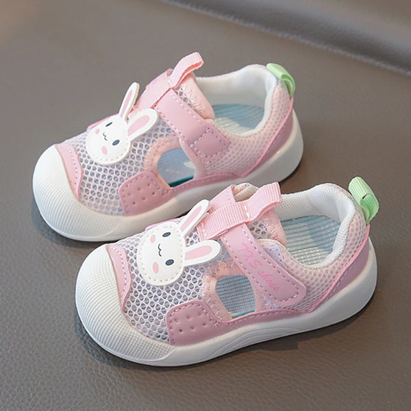 Summer Sport Sandals For Girls Korean Style Cute Cartoon Infant Baby Sandals Ergonomics Summer Toddler Shoes For Kids Sneakers